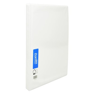 Bantex Standard Insert Ring Binder PP A4 3O Ring 16mm - White (2734-307)