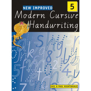 NEW IMPROVED MODERN CURSIVE HANDWRITING FOR VIC YEAR 5