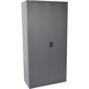 GO STATIONERY CUPBOARD H1830xw910xd450mm Assembled Graphite Ripple