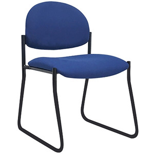 Melba Sleigh Side Chair Blue