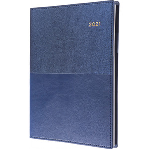 COLLINS VANESSA DIARY A4 WEEK TO OPENING 1HR BLUE