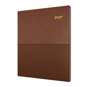 Collins Vanessa Diary Week To View Quarto Tan (Pre-Order Now for 2027) ** ETA 30/9/2026 **