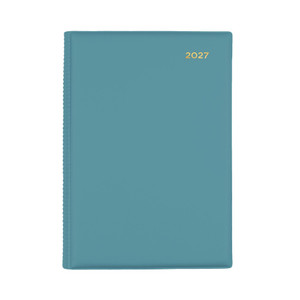 Collins Belmont Colours Diary Week To View A5 Teal (Pre-Order Now for 2027) ** ETA 30/9/2026 **