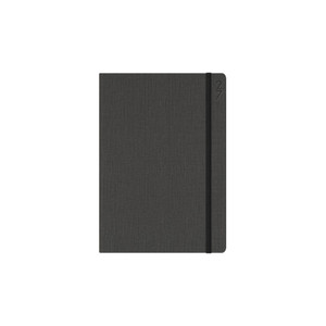 Debden Designer Diary Day To A Page A5 Textured Fabric Charcoal (Pre-Order Now for 2027) ** ETA 30/9/2026 **
