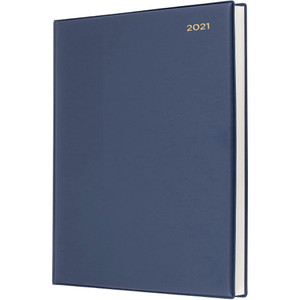 Collins Belmont Manager Diary Week To View 190X260mm Navy (2024)