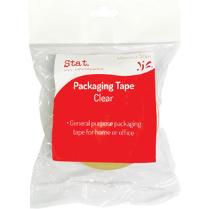 STAT PACKAGING TAPE 48mmx50m Clear