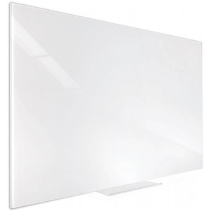 VISIONCHART ACCENT GLASS WHITEBOARD 1200MM X 900MM WHITE