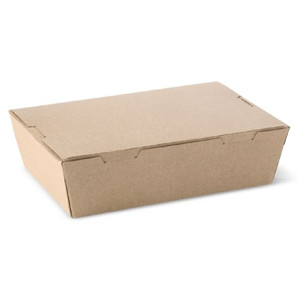 Brown Lunch Boxes 50 Boxes