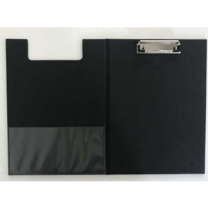 Gusspak PVC Clipfolder A4 Black