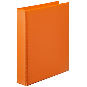 MARBIG CLEARVIEW INSERT BINDER A4 50MM 4D ORANGE