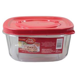 Premium Storage Containers 1478ml Square (Freezer Safe) Betty Crocker