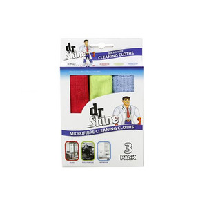 Cleaning Cloth Microfibre Pack of 3 BC0121