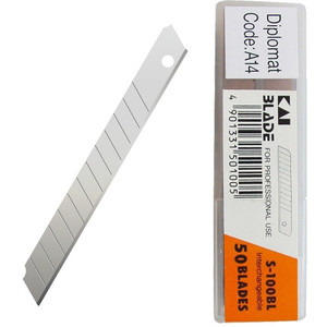 SMALL SNAP CUTTER BLADES (KAI) A14 PACK OF 50