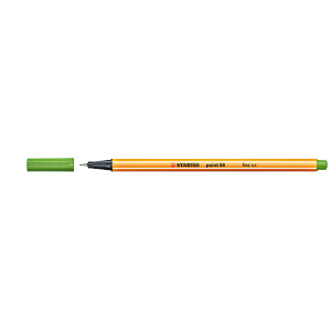 STABILO POINT 88 FINELINER LEAF GREEN BOX 10