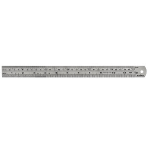 CELCO RULER 30CM H/S STAINLESS STEEL METRIC/IMPERIAL