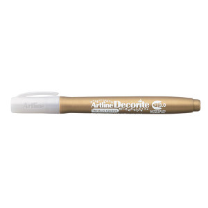 ARTLINE DECORITE METALLIC 3.0 GOLD (BX12)