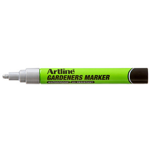 ARTLINE GARDENERS PERMANENT MARKER SILVER (BX12)