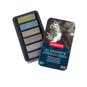 DERWENT XL GRAPHITE TIN 6