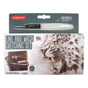 DERWENT LINE & WASH SKETCHING SET