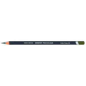 DERWENT PROCOLOUR PENCIL CEDAR GREEN 48 (Box of 6)
