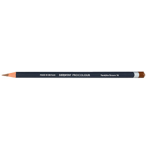 DERWENT PROCOLOUR PENCIL VANDYK BROWN 56