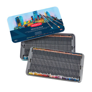 DERWENT PROCOLOUR PENCIL TIN 72