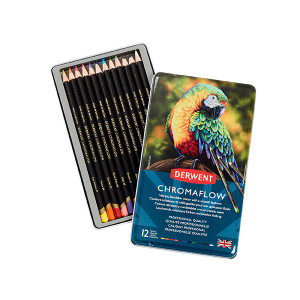 DERWENT PROFESSIONAL CHROMAFLOW TIN 12