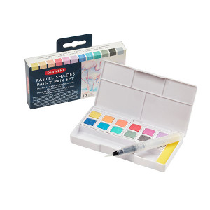 DERWENT PROFESSIONAL PAINT PAN SET PASTEL