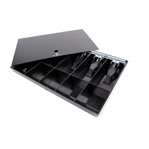 ESSELTE CASH TRAY 10 COMPARTMENTS BLACK