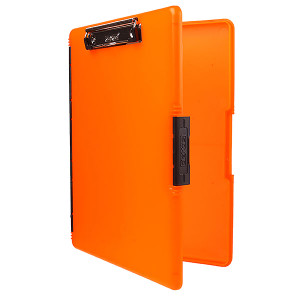 DEXAS SLIMCASE CLIPBOARD NEON ORANGE