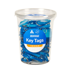 KEVRON ID5 KEYTAGS BLUE DISPOSABLE TUB 50