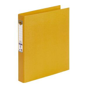 MARBIG RING BINDER A4 25MM 2D PE YELLOW