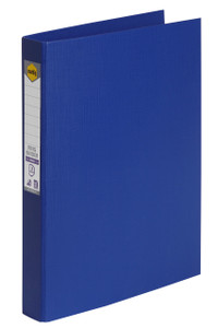 MARBIG RING BINDER A4 25MM 3D PE BLUE