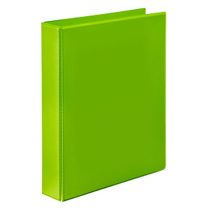 MARBIG CLEARVIEW INSERT BINDER A4 38MM 2D LIME