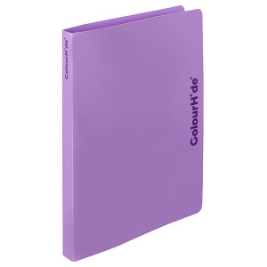 COLOURHIDE RING BINDER PP A4 18MM PURPLE