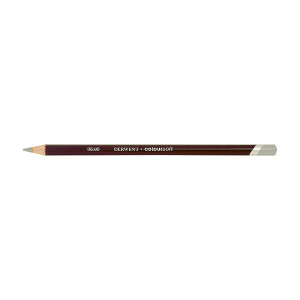 DERWENT COLOURSOFT PENCIL WHITE GREY C710 (Box of 6)