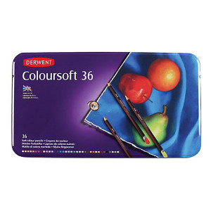 DERWENT COLOURSOFT PENCIL TIN 36