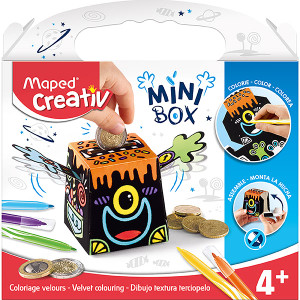 MAPED CREATIV MINI BOX VELVET MONEY BOX