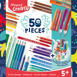 MAPED CREATIV COLOURING KIT 50 PIECES