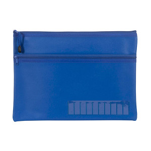 CELCO PENCIL CASE BLUE 350mm x 180mm with Name Card Insert ** ETA 30/9/2026 **