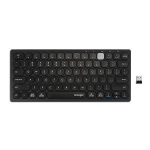 KENSINGTON MUTLI DEVICE DUAL WIRELESS KEYBOARD BLACK