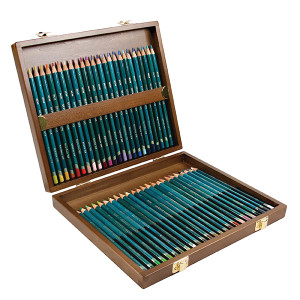 DERWENT ARTISTS PENCIL WOODEN BOX 48