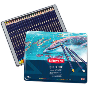 DERWENT INKTENSE PENCIL TIN 24