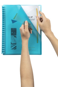MARBIG REFILLABLE DISPLAY BOOK 20 POCKET MARINE