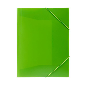 MARBIG SOFT TOUCH DOCUMENT WALLET A4 LIME