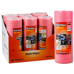 MULTI WIPES 30x30cm 100 sheets RED