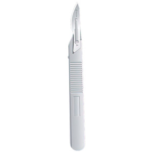 AEROINSTRUMENTS Disposable No 24 Scalpel Blade & Handle Sterile, Each