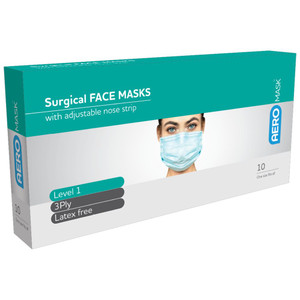 AEROMASK Level 2 Surgical Mask, Box of 10