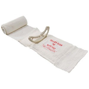FIRSTCARE Civilian Trauma & Hemorrhage Control Bandage 10 x 17cm (White), Each