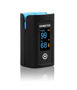 Lux Black Finger Pulse Oximeter